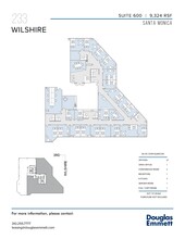 233 Wilshire Blvd, Santa Monica, CA à louer Plan d’étage– Image 1 sur 1
