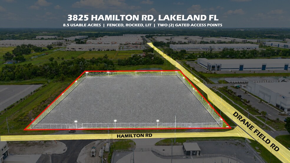 3825 Hamilton Rd, Lakeland, FL à louer - Photo de l’immeuble – Image 1 sur 4