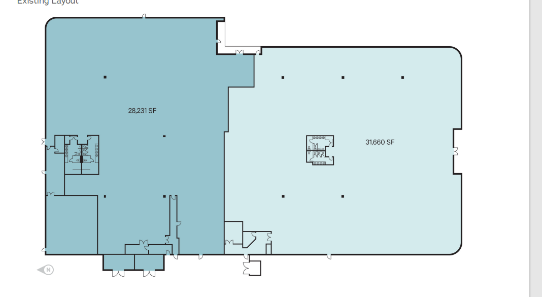 6607-6657 Kaiser Dr, Fremont, CA à louer Plan d’étage– Image 1 sur 1