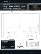 3000-3080 Story Rd W, Irving, TX à louer Plan d’étage– Image 1 sur 1