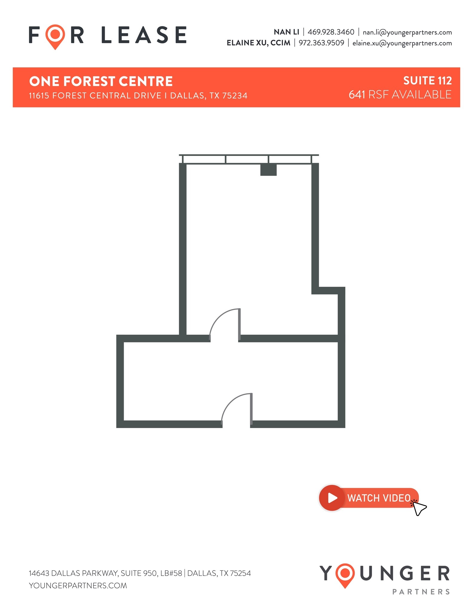 11615 Forest Central Dr, Dallas, TX à louer Plan de site– Image 1 sur 3