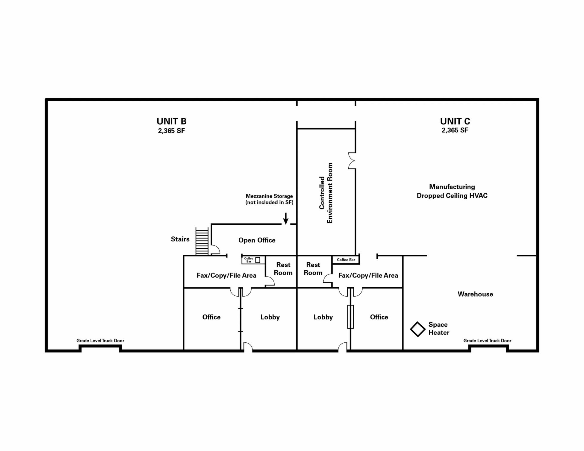 2814 Aiello Dr, San Jose, CA à louer Plan d’étage– Image 1 sur 1