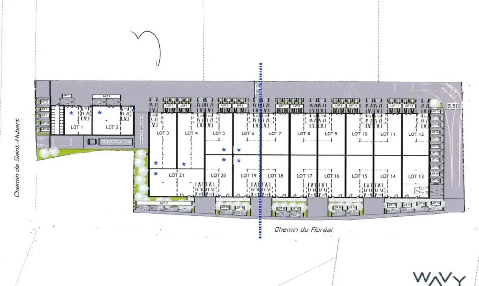 Local d'activités dans Lattes à vendre - Plan d’étage – Image 3 sur 6