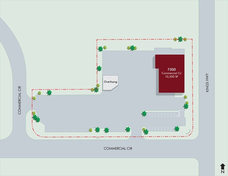 7300 Commercial Cir, Fort Pierce, FL à vendre - Plan de site – Image 3 sur 3