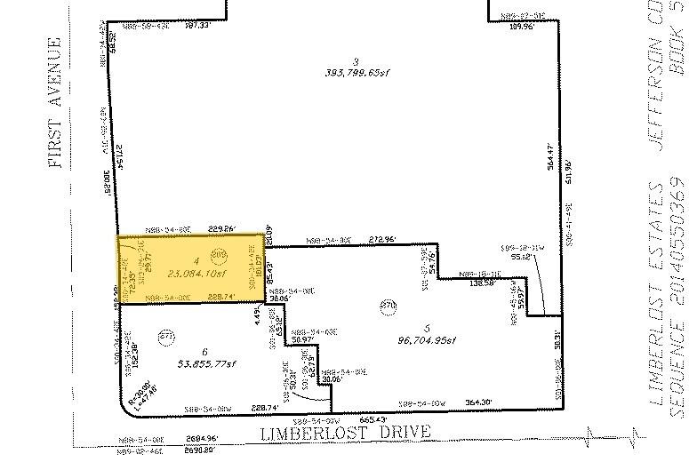 4214 N 1st Ave, Tucson, AZ à vendre - Plan cadastral – Image 1 sur 3