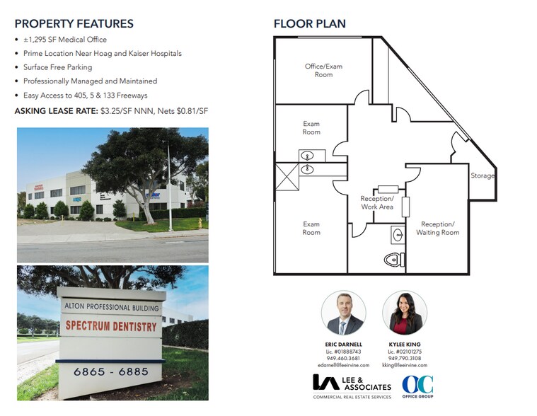 6865 Alton Pky, Irvine, CA à louer - Plan d’étage – Image 2 sur 3