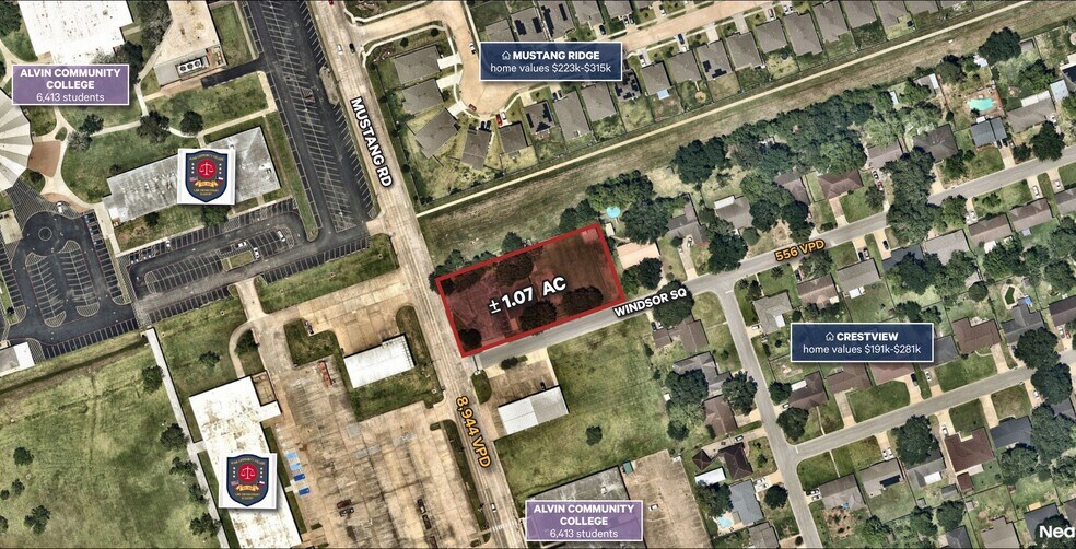 3311 Mustang Rd, Alvin, TX à vendre - Photo principale – Image 1 sur 3