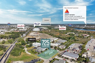 725 Oakridge Dr, Romeoville, IL - VUE AÉRIENNE vue de carte - Image1