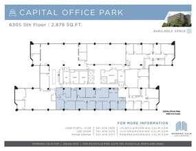 6305 Ivy Ln, Greenbelt, MD à louer Plan d’étage– Image 1 sur 2