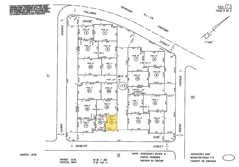 2932 Daimler St, Santa Ana, CA à louer - Plan cadastral – Image 2 sur 8