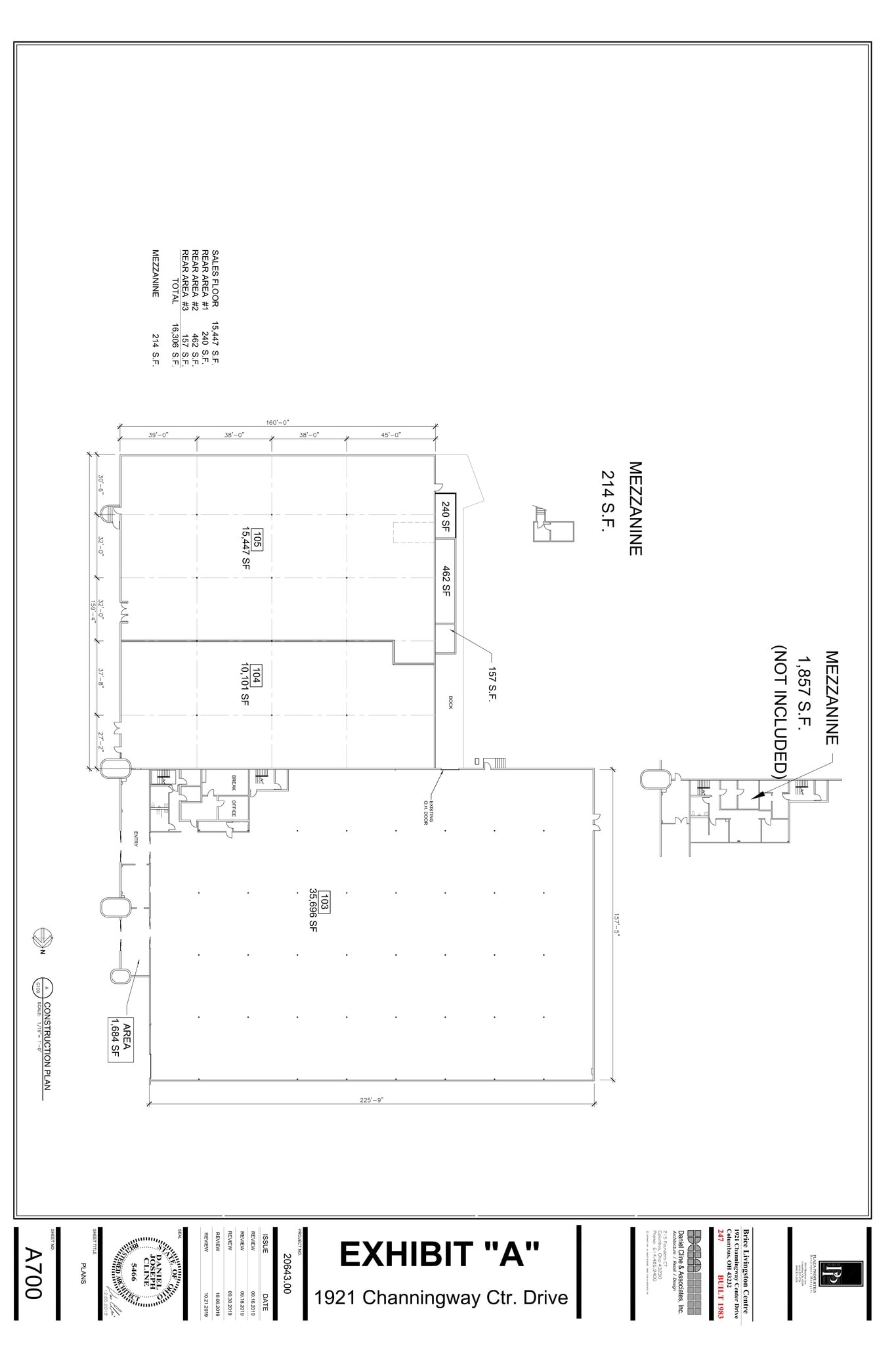 1881-1961 Brice Rd, Reynoldsburg, OH à louer Plan de site– Image 1 sur 1