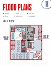 701 7th St NW, Washington, DC à louer Plan d’étage– Image 2 sur 2