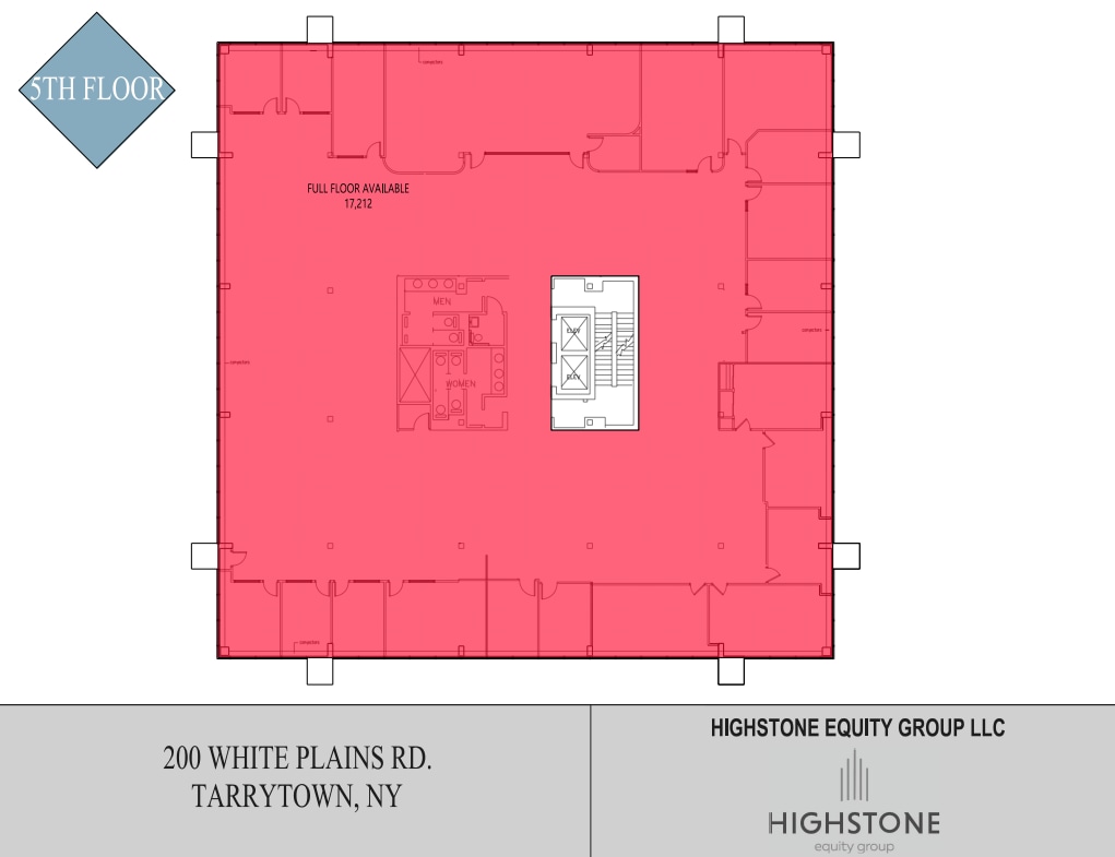 200 White Plains Rd, Tarrytown, NY à louer Plan d’étage– Image 1 sur 1