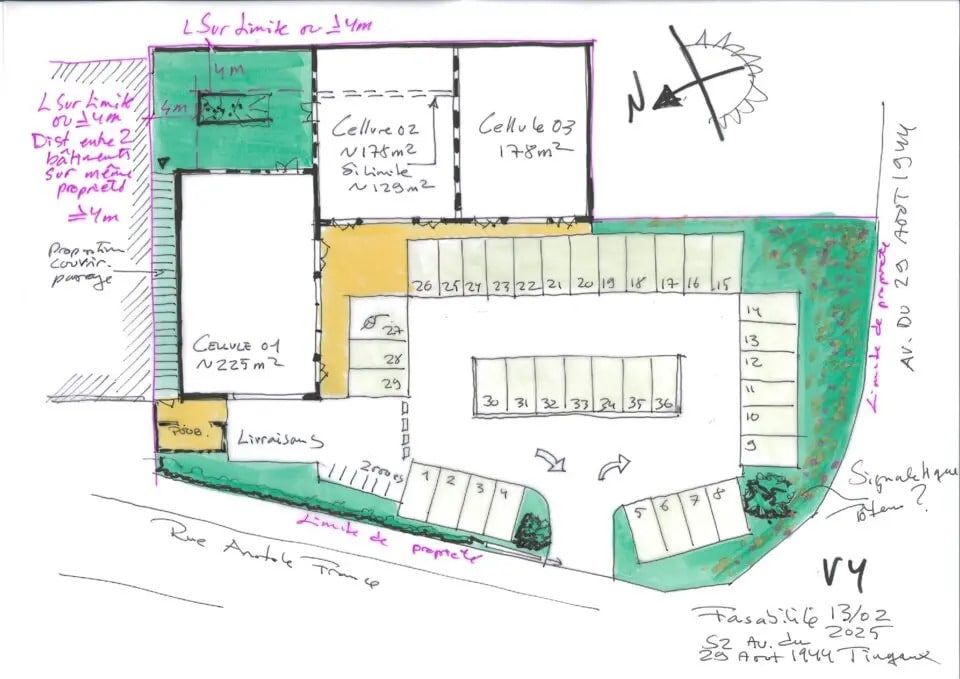 Local commercial dans Reims à louer Plan de site– Image 1 sur 6