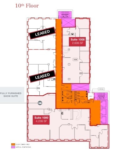 10080 Jasper Ave NW, Edmonton, AB à louer Plan d’étage– Image 1 sur 1