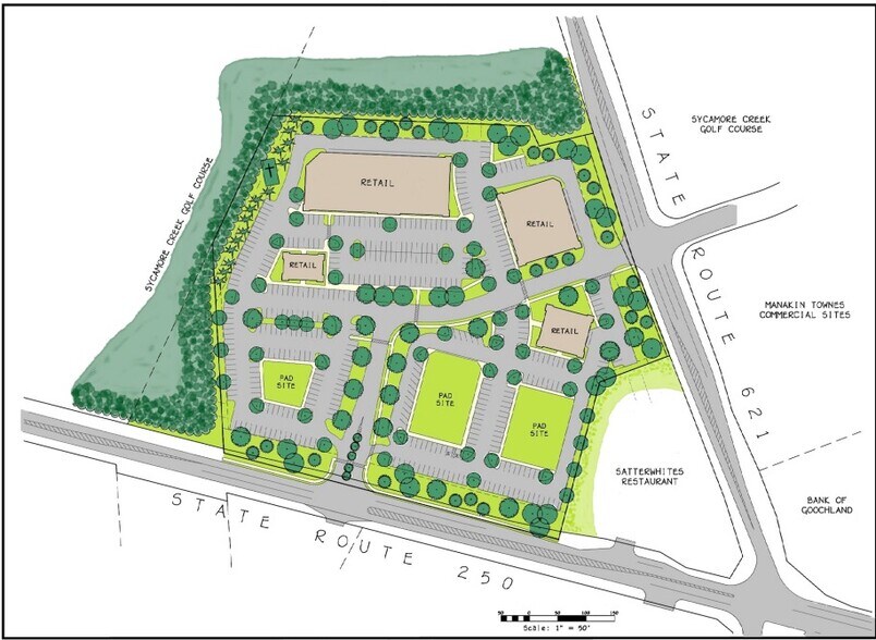 192-206 Broad Street Rd, Manakin Sabot, VA à vendre - Plan de site – Image 3 sur 3