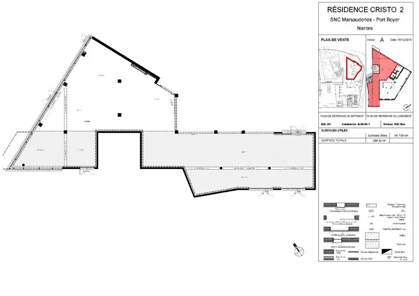 Bureau dans Nantes à louer - Plan de site – Image 3 sur 4