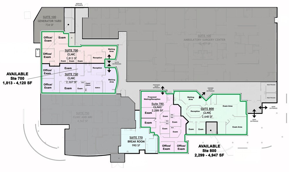4700 Jefferson St NE, Albuquerque, NM à louer - Plan d’étage – Image 2 sur 23