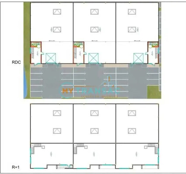 Local d'activités dans Flins-sur-Seine à vendre - Plan d’étage – Image 2 sur 11