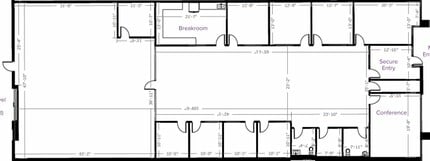 13300 McCormick Dr, Tampa, FL à louer Plan d’étage– Image 1 sur 2
