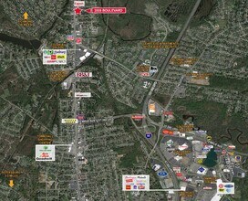 3509 Boulevard, Colonial Heights, VA - Vue aérienne  vue de carte