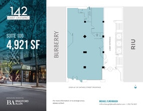 142 E Ontario St, Chicago, IL à louer Plan d’étage– Image 1 sur 1