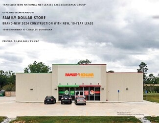 Plus de détails pour 15494 Highway 171, Ragley, LA - Local commercial à vendre