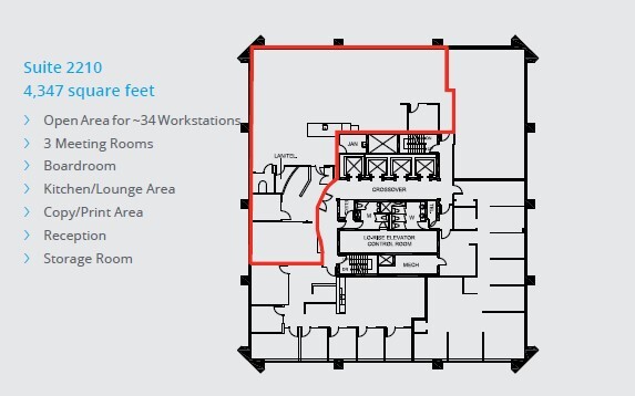500 4th Ave SW, Calgary, AB à louer Plan d’étage– Image 1 sur 1