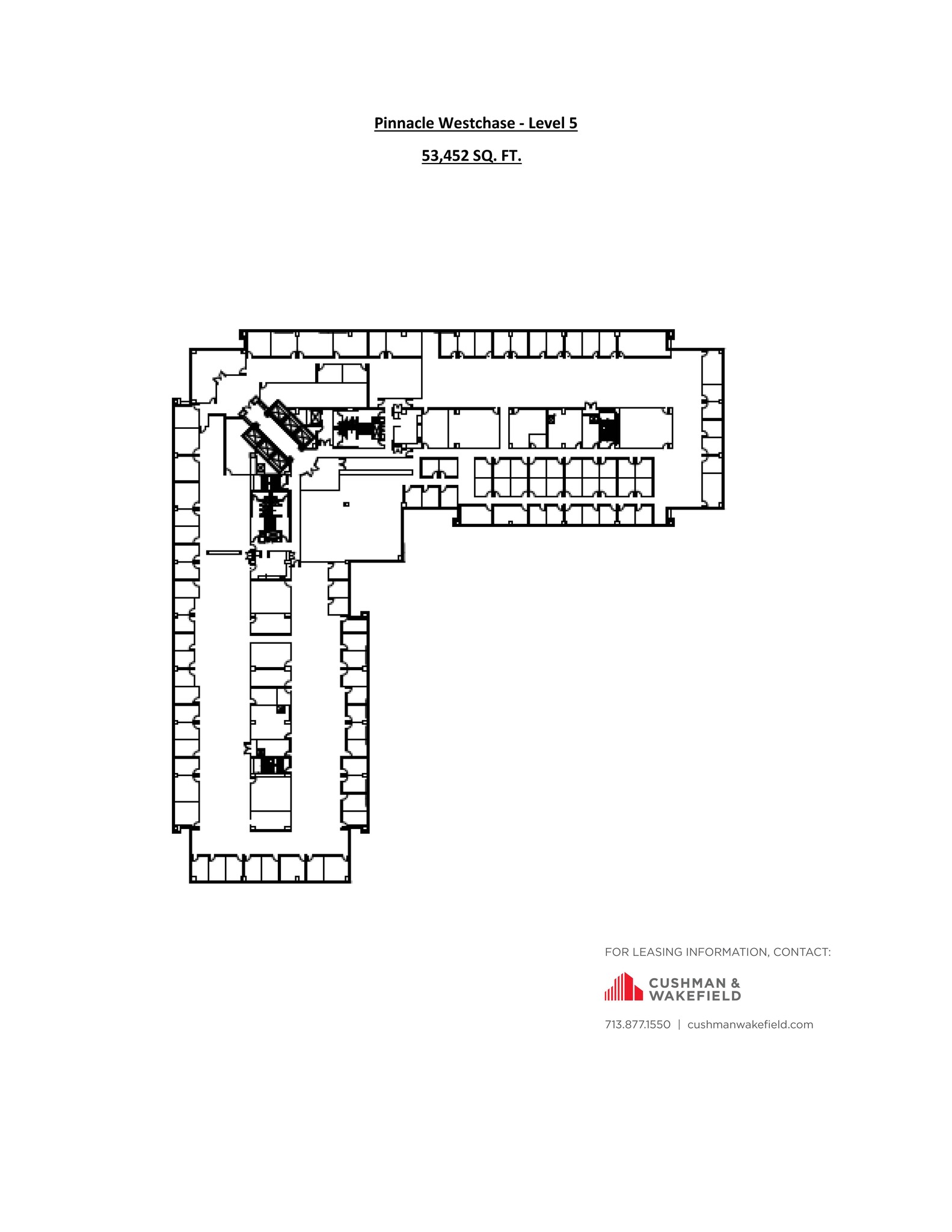 3010 Briarpark Dr, Houston, TX à louer Plan d’étage– Image 1 sur 1