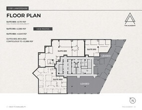 5200 Lankershim Blvd, North Hollywood, CA à louer Plan d’étage– Image 1 sur 1