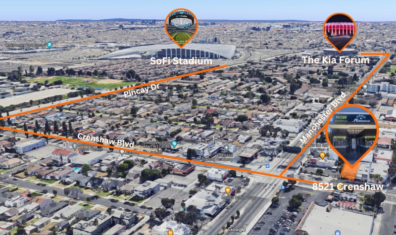8519 Crenshaw Blvd, Inglewood, CA à vendre - Photo de l’immeuble – Image 2 sur 12