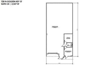 700 N Golden Key St, Gilbert, AZ à louer Plan d’étage– Image 1 sur 1