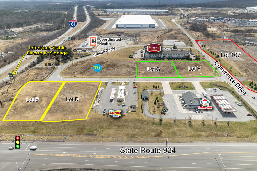 Route 924 & Humboldt Dr, Hazleton, PA à vendre - Photo de l’immeuble – Image 2 sur 9