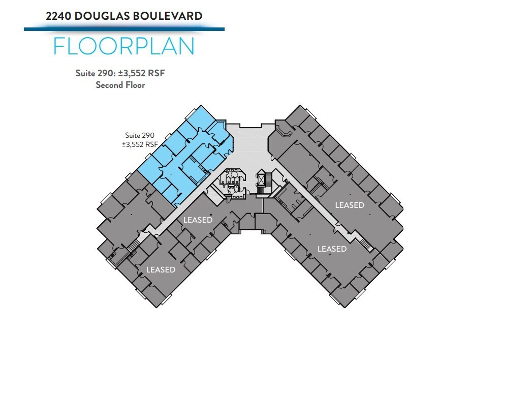 2240 Douglas Blvd, Roseville, CA à louer Plan d’étage– Image 1 sur 1