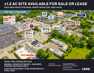 Plus de détails pour 5755 Royalton Rd, North Royalton, OH - Terrain à vendre