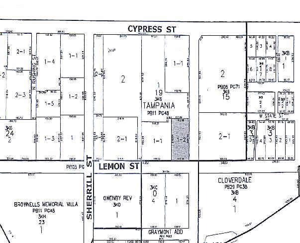 5001 Lemon St W, Tampa, FL à louer - Plan cadastral – Image 2 sur 5
