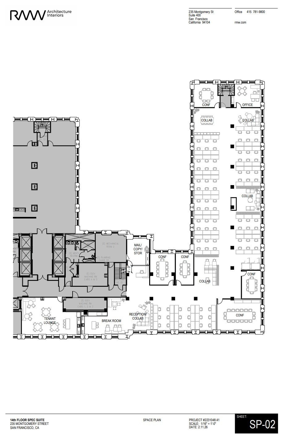 235 Montgomery St, San Francisco, CA à louer Plan d’étage– Image 1 sur 1