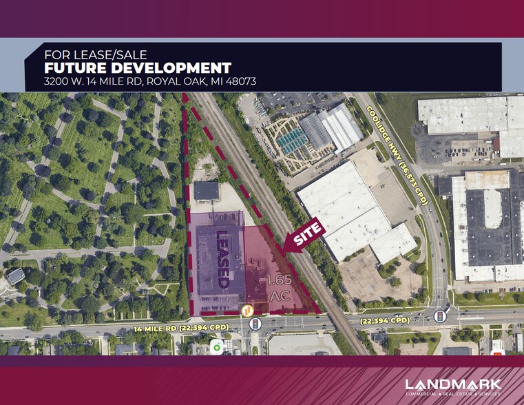 3200 W 14 Mile Rd, Royal Oak, MI à louer - Photo de l’immeuble – Image 2 sur 3