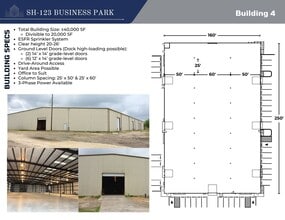 16115 SH-123, San Marcos, TX à louer Plan d’étage– Image 2 sur 4