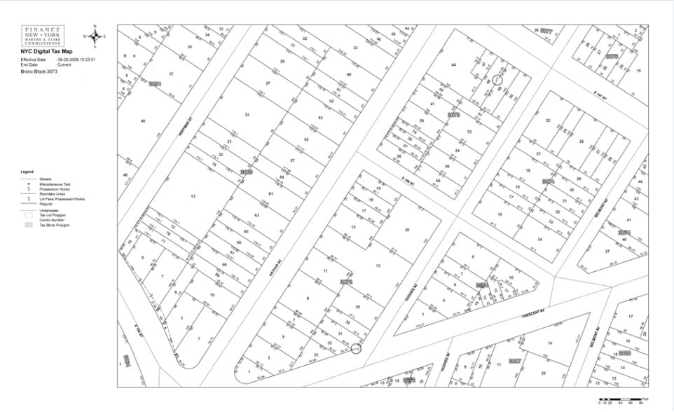 609-619 187th St, Bronx, NY à louer - Plan cadastral – Image 3 sur 5