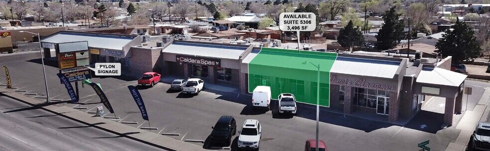 5300-5320 Menaul Blvd NE, Albuquerque, NM à louer - Photo de l’immeuble – Image 2 sur 12