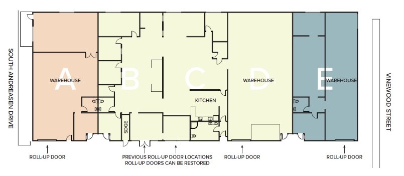 621 S Andreasen Dr, Escondido, CA à louer Plan d’étage– Image 1 sur 1