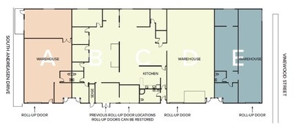 621 S Andreasen Dr, Escondido, CA à louer Plan d’étage– Image 1 sur 1