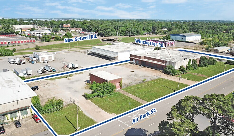 3569 Air Park St, Memphis, TN à vendre - Aérien – Image 2 sur 6