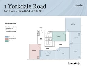 1 Yorkdale Rd, Toronto, ON à louer Plan d’étage– Image 1 sur 1