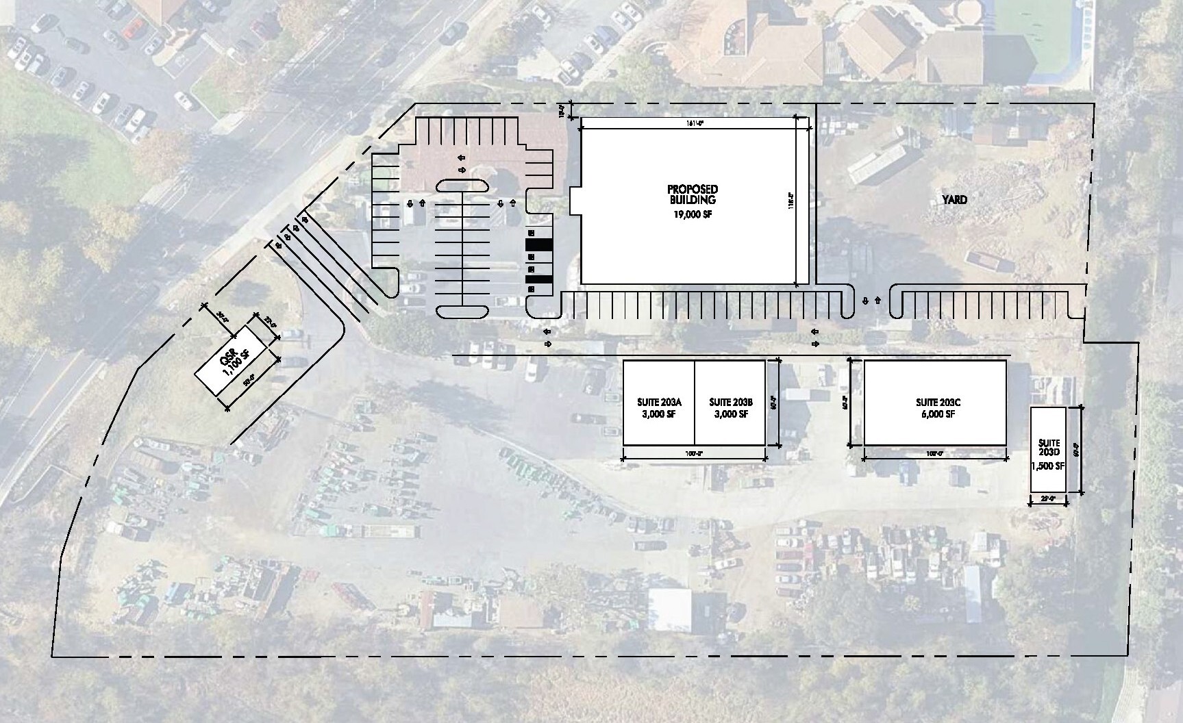 189 S Rancho Santa Fe Rd, Encinitas, CA à louer Plan de site– Image 1 sur 1