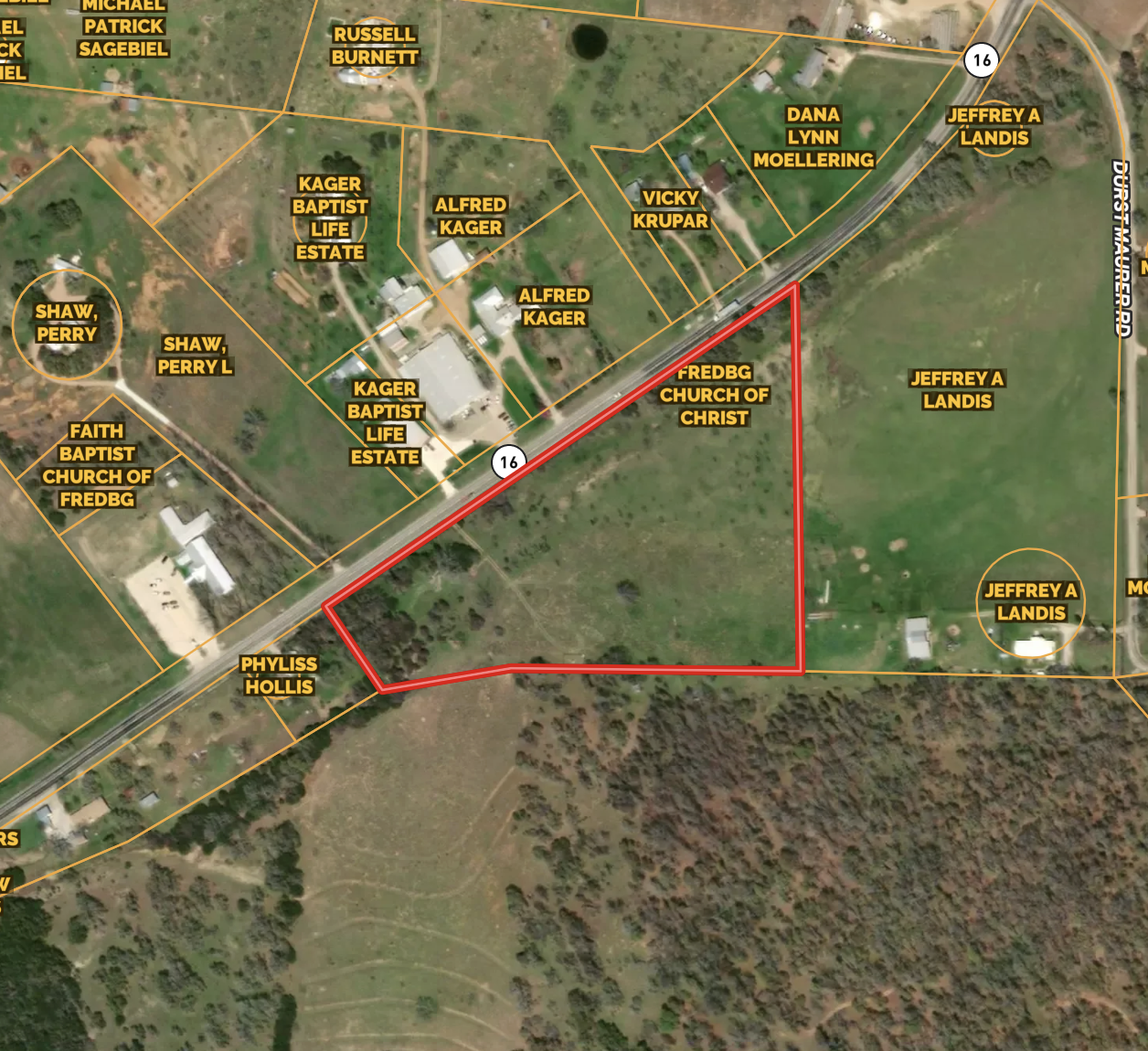 3151 North State Highway 16, Fredericksburg, TX à vendre Aérien– Image 1 sur 3