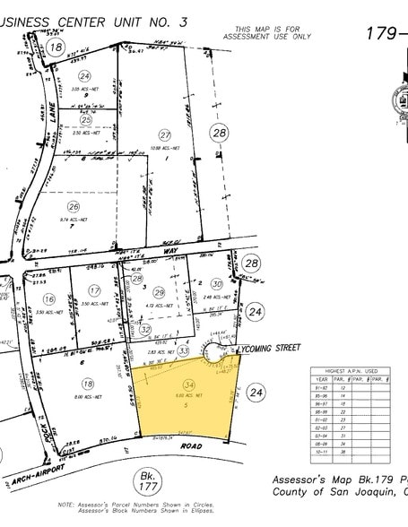 2610 Lycoming St, Stockton, CA à louer - Plan cadastral – Image 3 sur 9