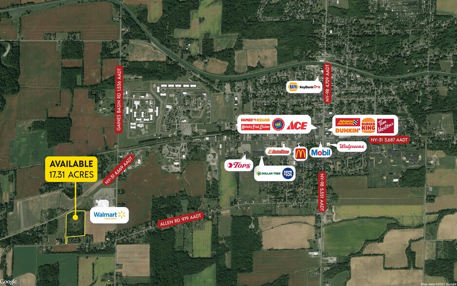 0 Route 31, Albion, NY à vendre - Photo de l’immeuble – Image 1 sur 11