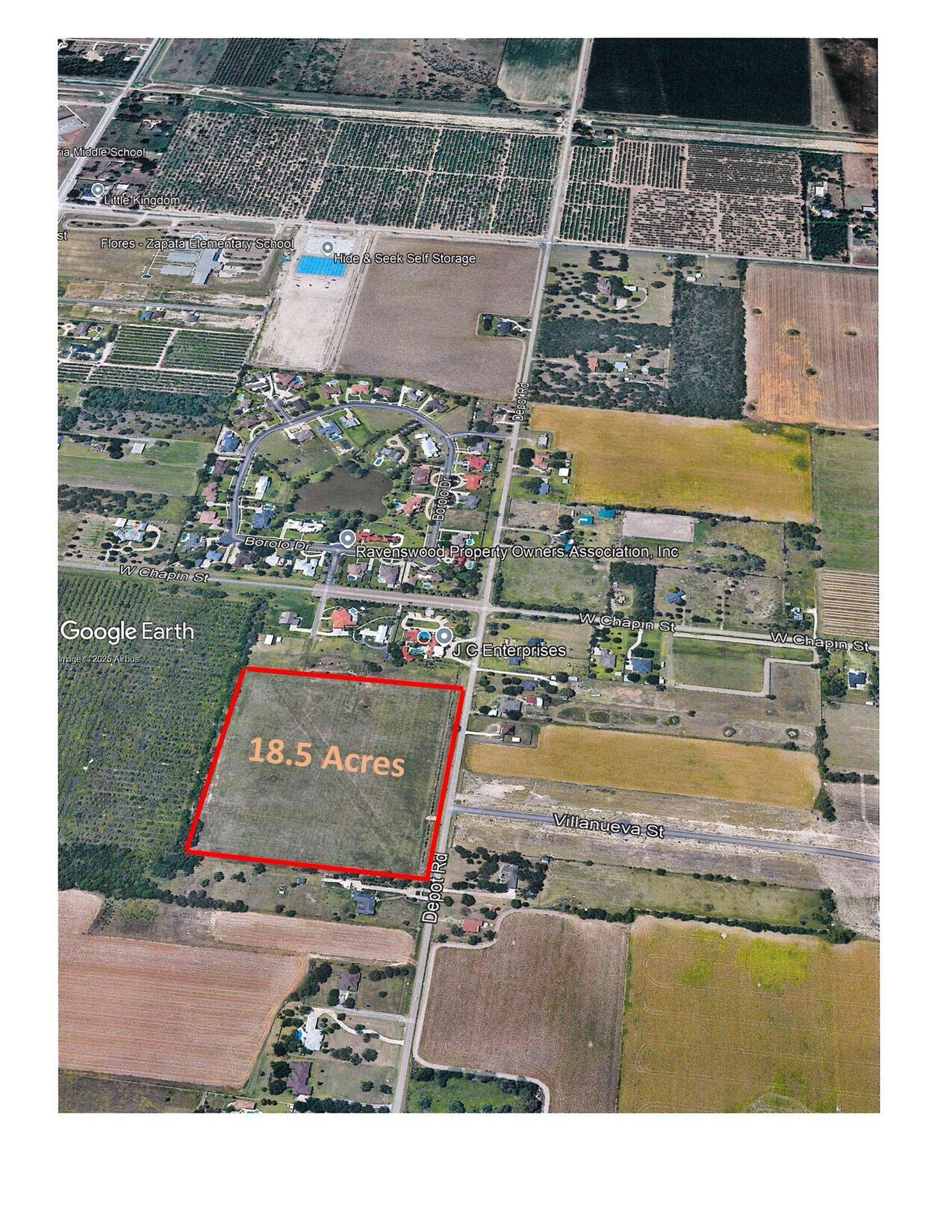 Depot Road, McAllen, TX à vendre Aérien– Image 1 sur 4